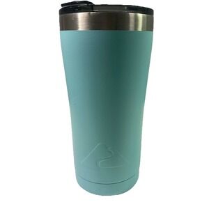 Ozark Trail Tumbler Blue Thermos Hot/Cold Travel Mug 20 Oz. Vacuum Insulated EUC